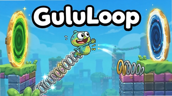 ����GuluLoop��Ϸ��ɫ�����ڳ������ɺʹ����ŵĹؿ��е����ĳ���������һ�ſ�ͨ������Ϸ����ͼ�������������ã�ͻ��GuluLoop��������