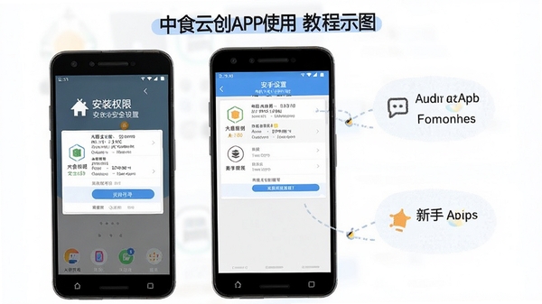 ��ʳ�ƴ�APPʹ�ý̳�ʾ��ͼ���ֻ���Ļչʾ��װȨ�����ò��裬��׿ϵͳ��ȫ���ý��棬ͼ�Ĳ�ï����������
