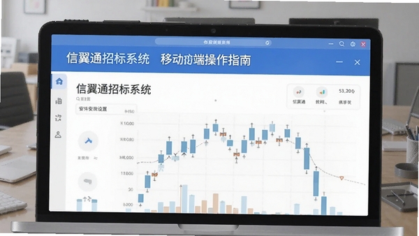 信翼通招标系统 移动端操作指南 安装设置界面