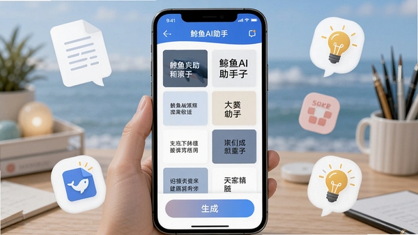 ����AI�����İ��������棬�ֻ���Ļ��ʾ�����İ�ģ�������ɰ�ť����Χ�����ĵ��ʹ���ͼ��