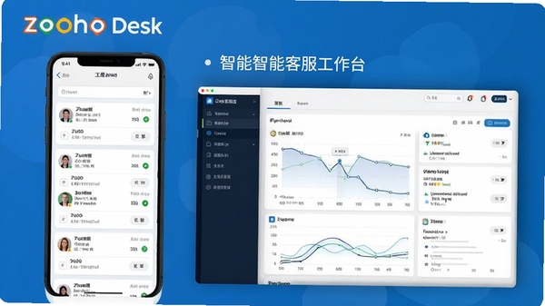 Zoho Desk ���ܿͷ��������������ٷ�����ͼ��չʾ�ֻ��˹����б���������ͷ�����̨����