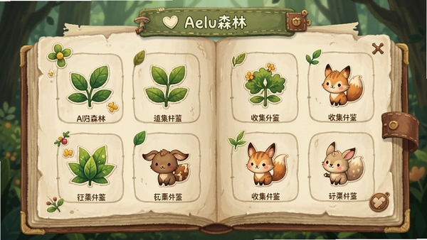 Aeluɭ�� ����ͼ������ ֲ����С�����ռ��� ����ϵUI���