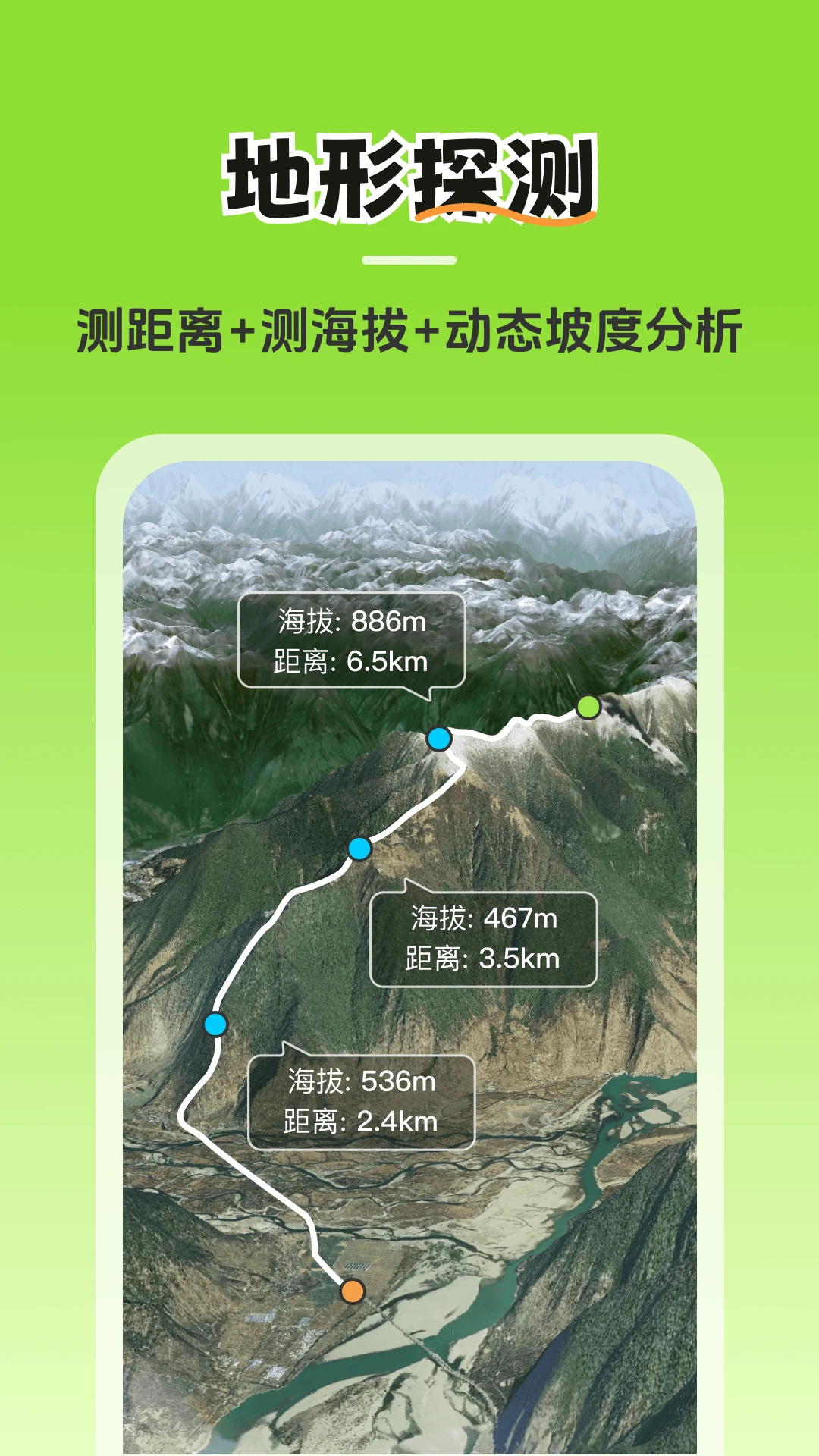 徒步轨迹-户外轨迹记录工具截图