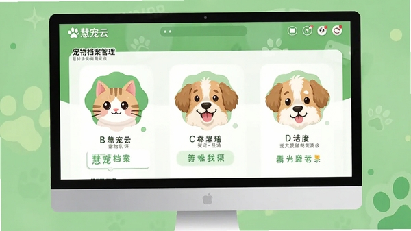 �۳�����������չʾ�����ﵵ������ҳ�棬�ɰ�è�乷��ͷ��������ɫ������ƽ����Ʒ��