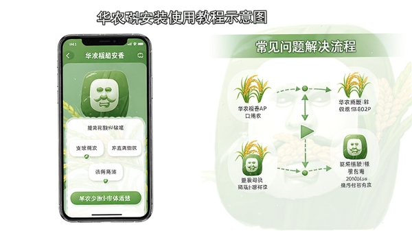 ��ũ����APP��װʹ�ý̳�ʾ��ͼ���ֻ��˰�װ�����볣������������չʾ
