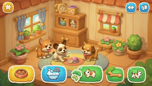 ZOOTECH��Ϸ������չʾ����ͨ��������ܰС������ˣ��ɫ�����죬����ιʳ��ϴ�衢ѵ���Ȼ�����ť��������ɰ�����