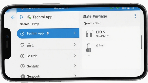 Techmi App�����������ý����ͼ��չʾ�豸�����б�������Զ���״̬���ֻ���ĻUIչʾ��������ɫ