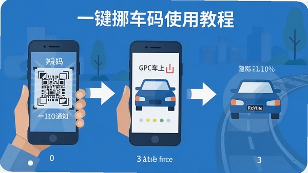 һ��Ų����ʹ�ý̳�ͼ�⣬չʾ�ֻ�ɨ�롢֪ͨ��������˽�����������裬��ƽ����Ʒ����ɫ��ɫ�������м�ͷָ��