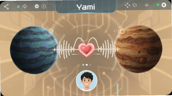 Yami��������ƥ����棬����������ײ�����ģ�����ͼ�����ӣ��û�ͷ��΢Ц���Ƽ�������ܰ�в���