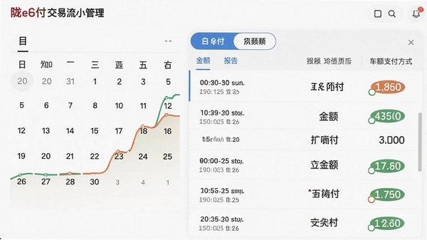¤e��������ˮ�������棬������ͼ���б���ͼ�л�չʾ��ÿ�ʽ��ױ�עʱ�䡢�����֧����ʽ������ɾ�����