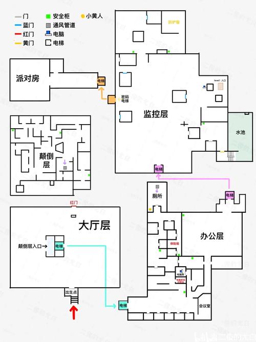 �����쳣�Ҵ������°汾(Backrooms Anomaly) �µ�ͼ��������̽����ͼ
