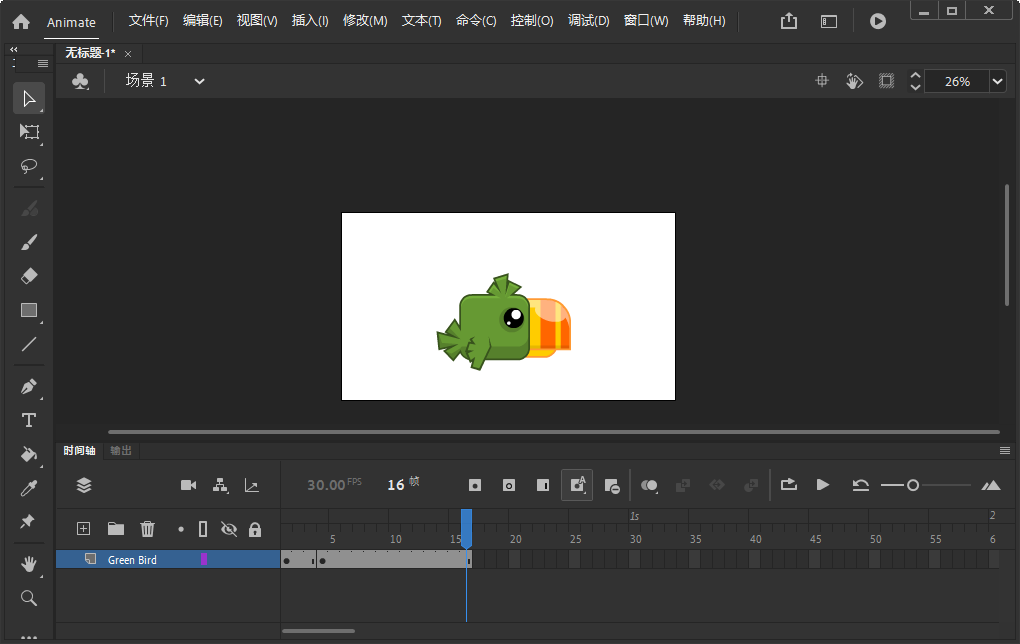 Adobe Animate 2022�����ƽ���ͼ