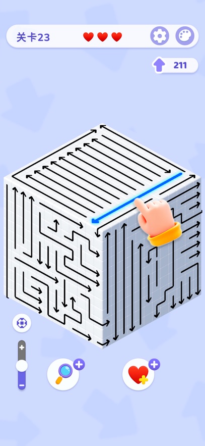 箭头快溜3d版(Arrow Untap)截图